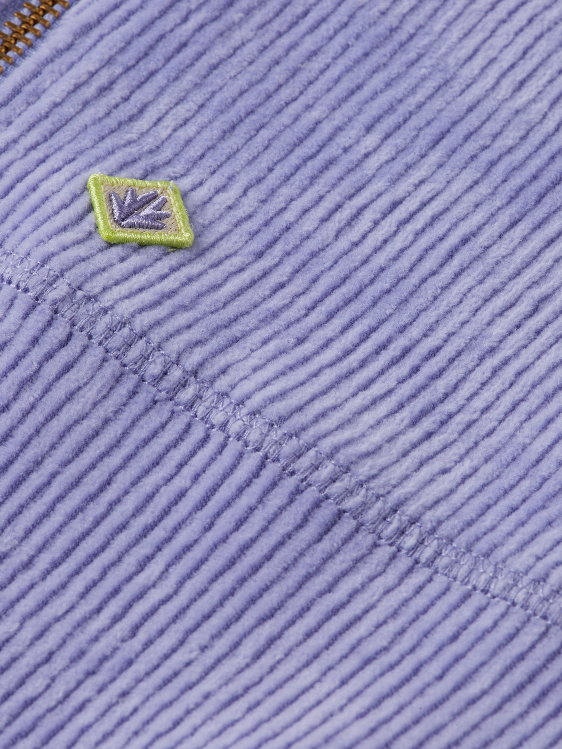 Girls Corduroy zip-up hoodie