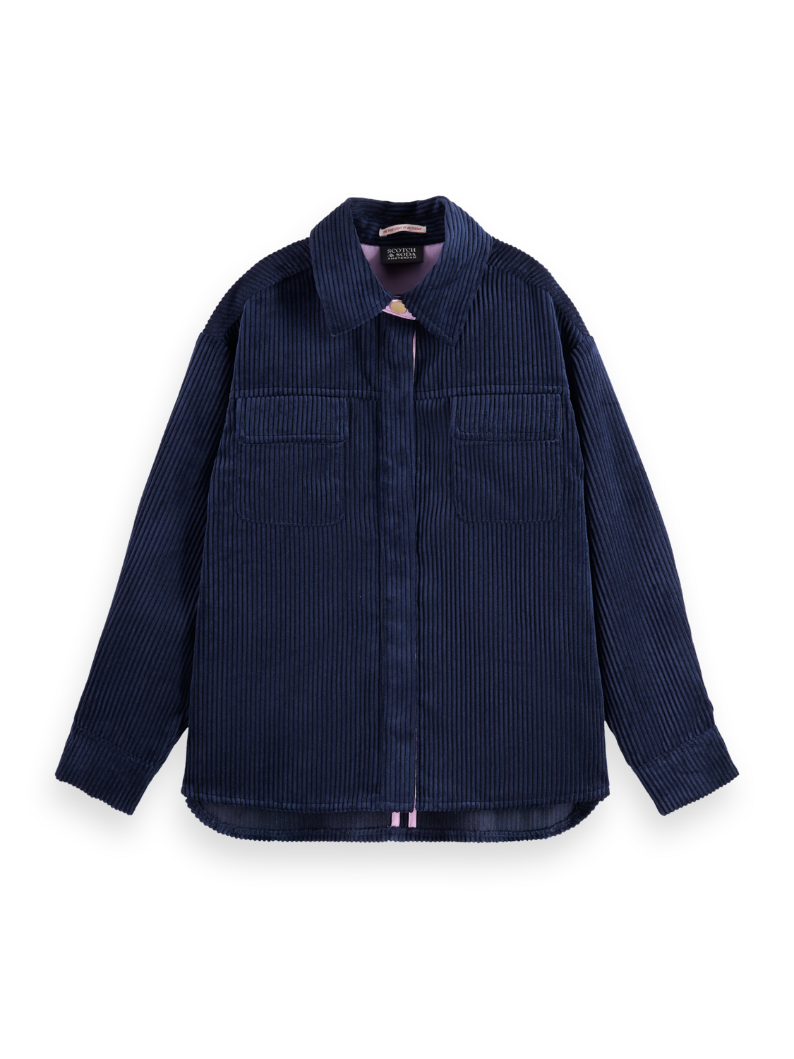 Girls Oversized corduroy shirt