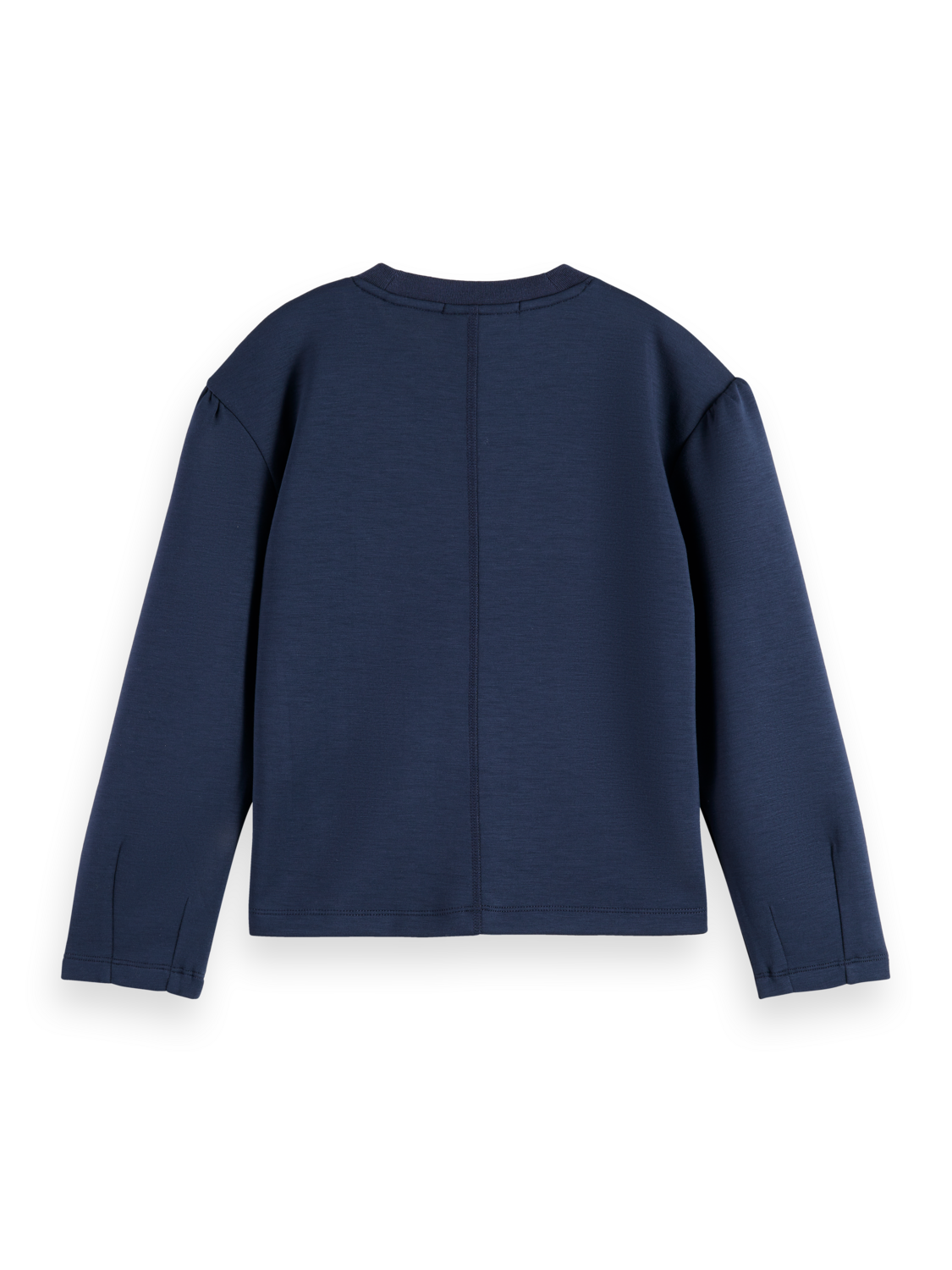 Girls Essential Relaxed modal-blend crewneck sweatshirt