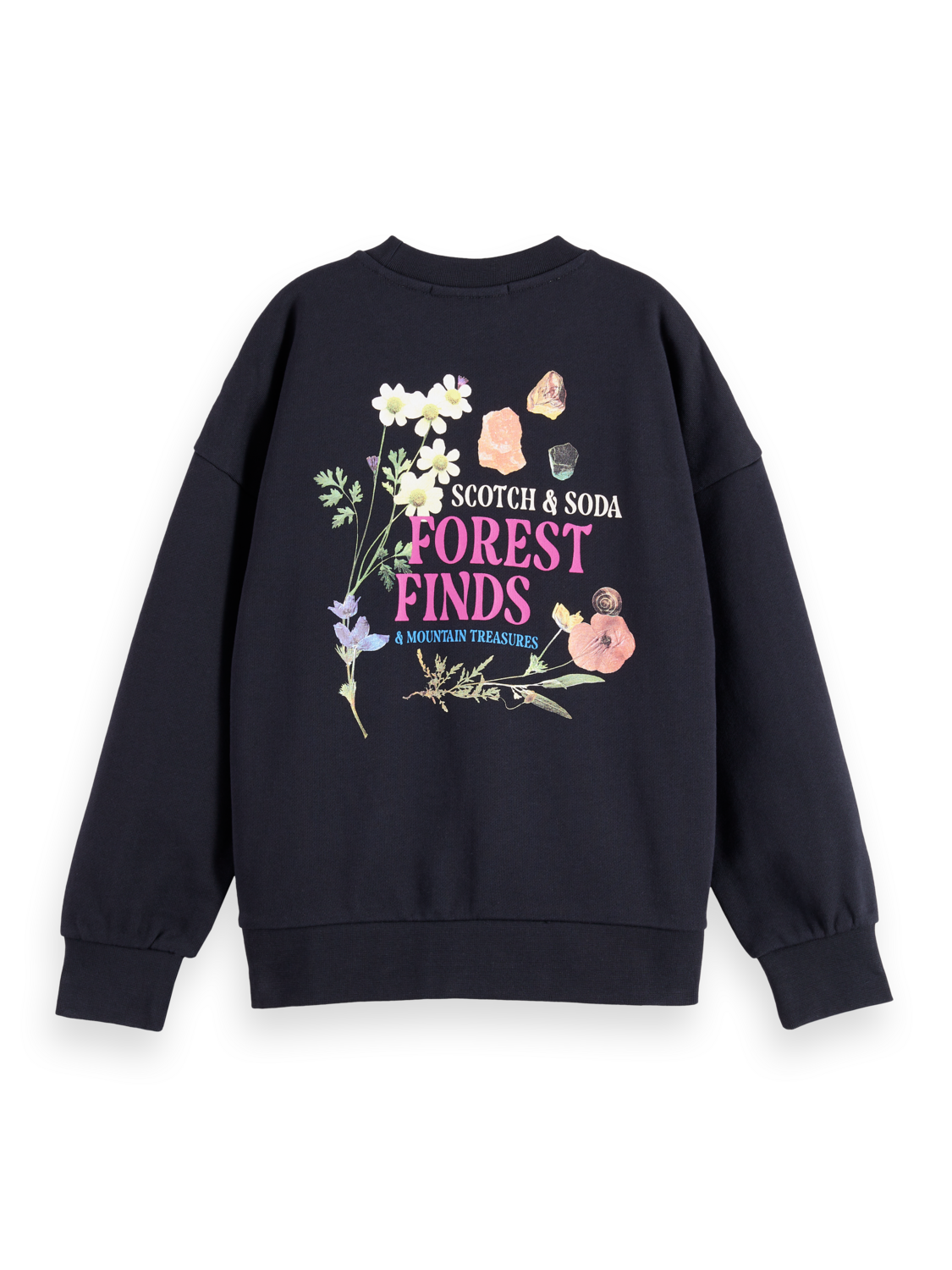 Girls Loose artwork sweatshirt