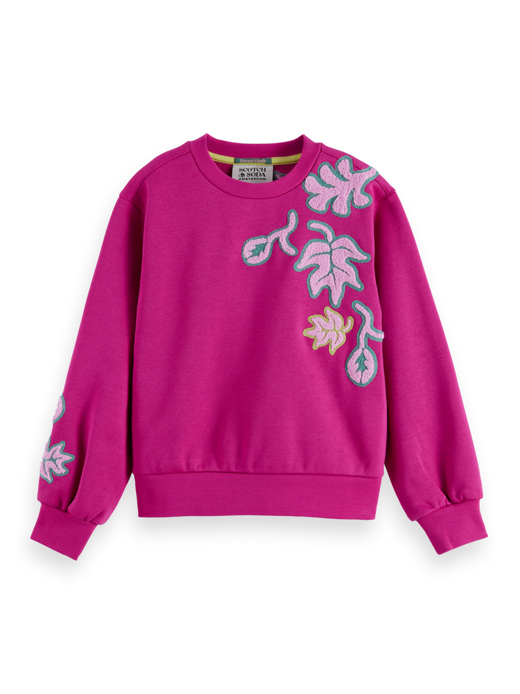 Girls Relaxed embroidered sweatshirt