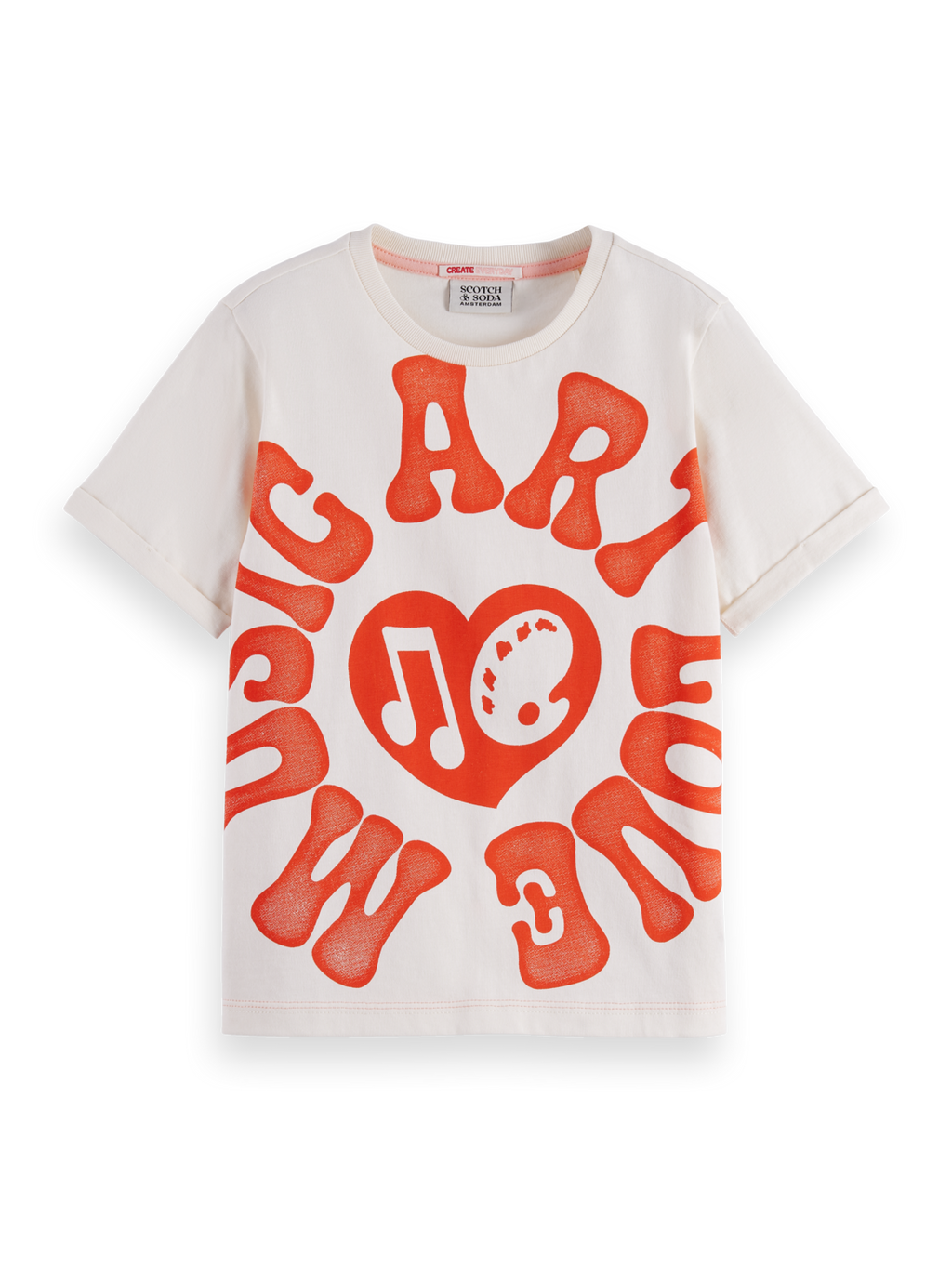 Girls Relaxed artwork t-shirt