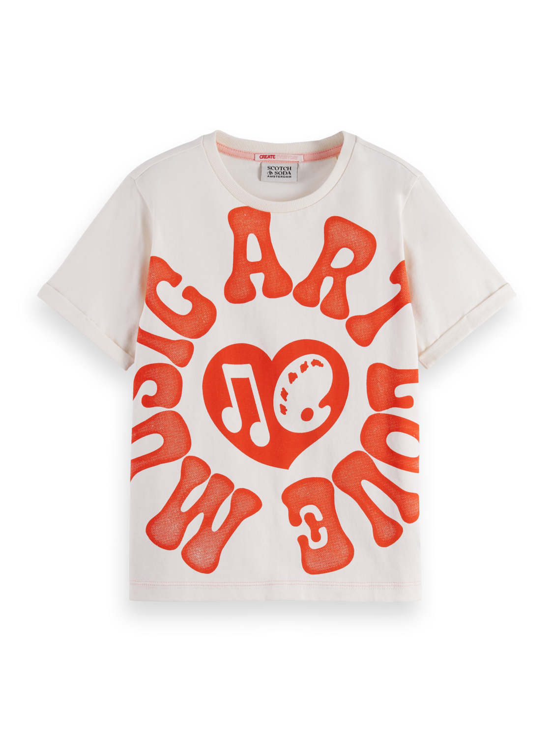 Girls Relaxed artwork t-shirt