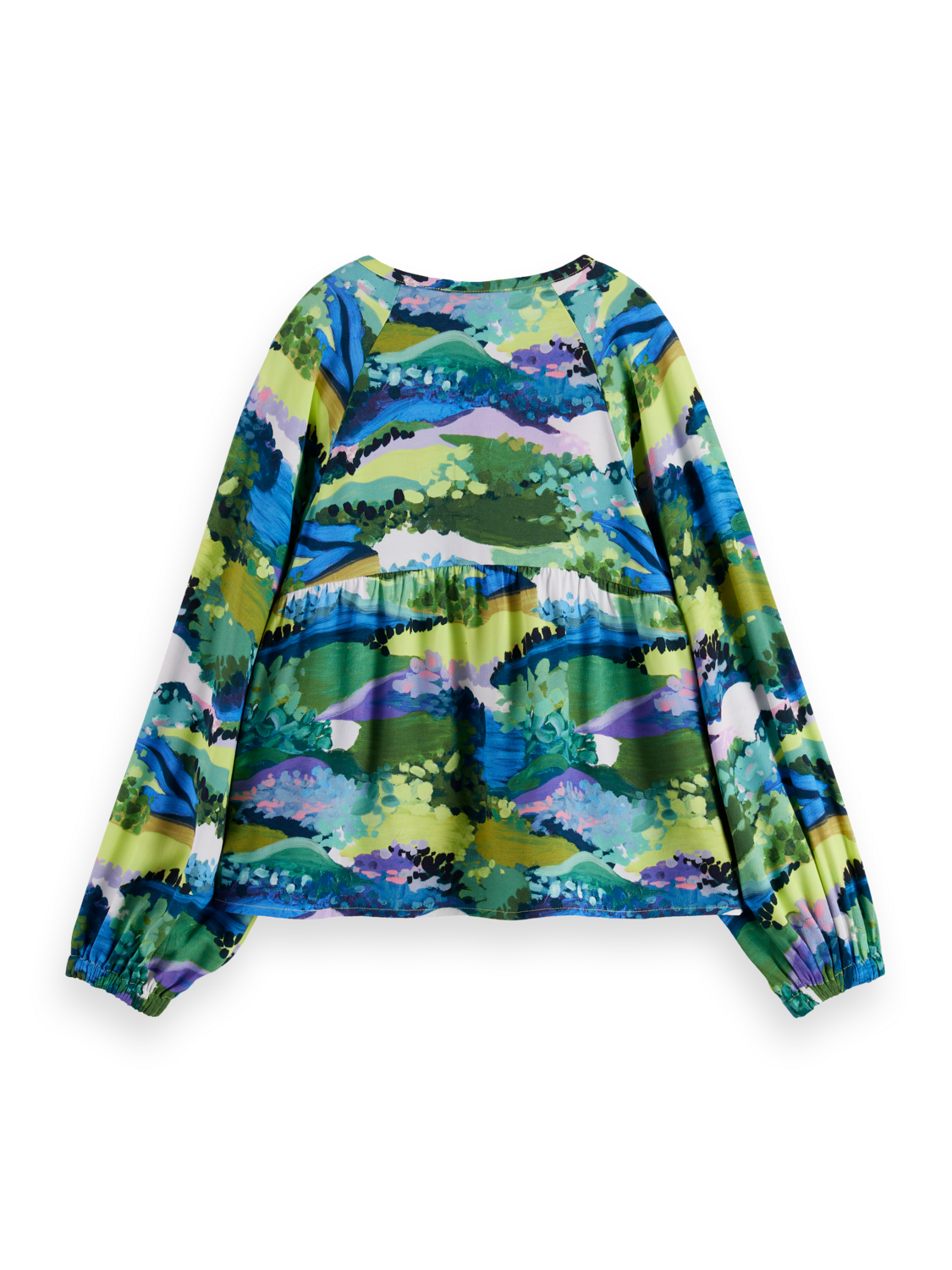 Girls Printed viscose top