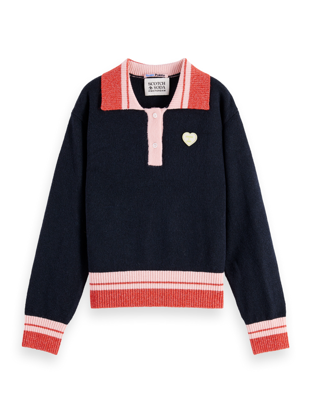 Girls Sporty logo pullover