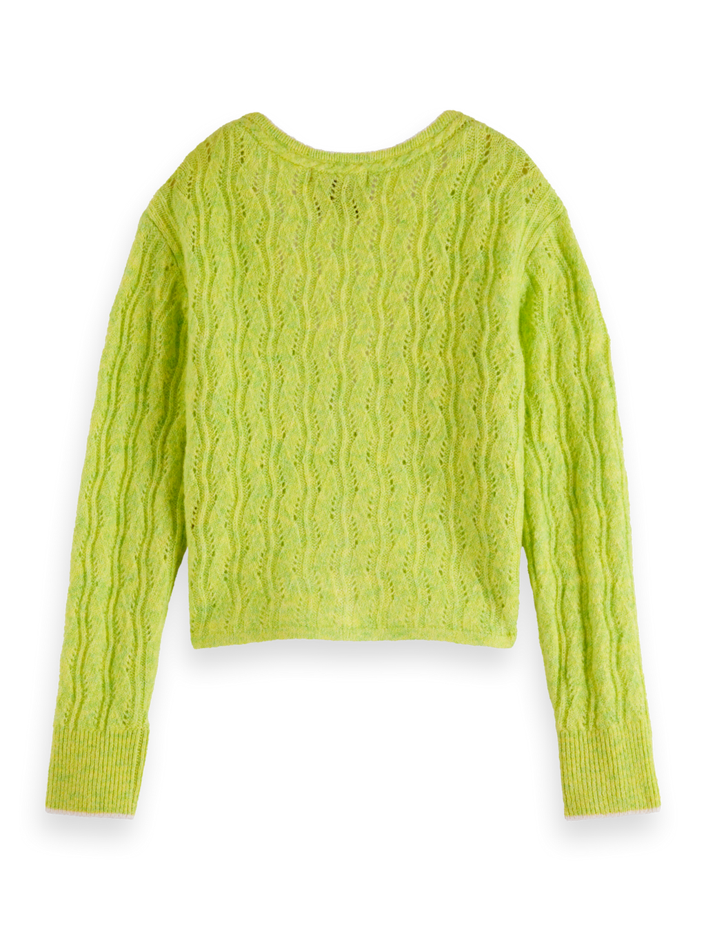 Girls Lightweight ajour-knitted cardigan
