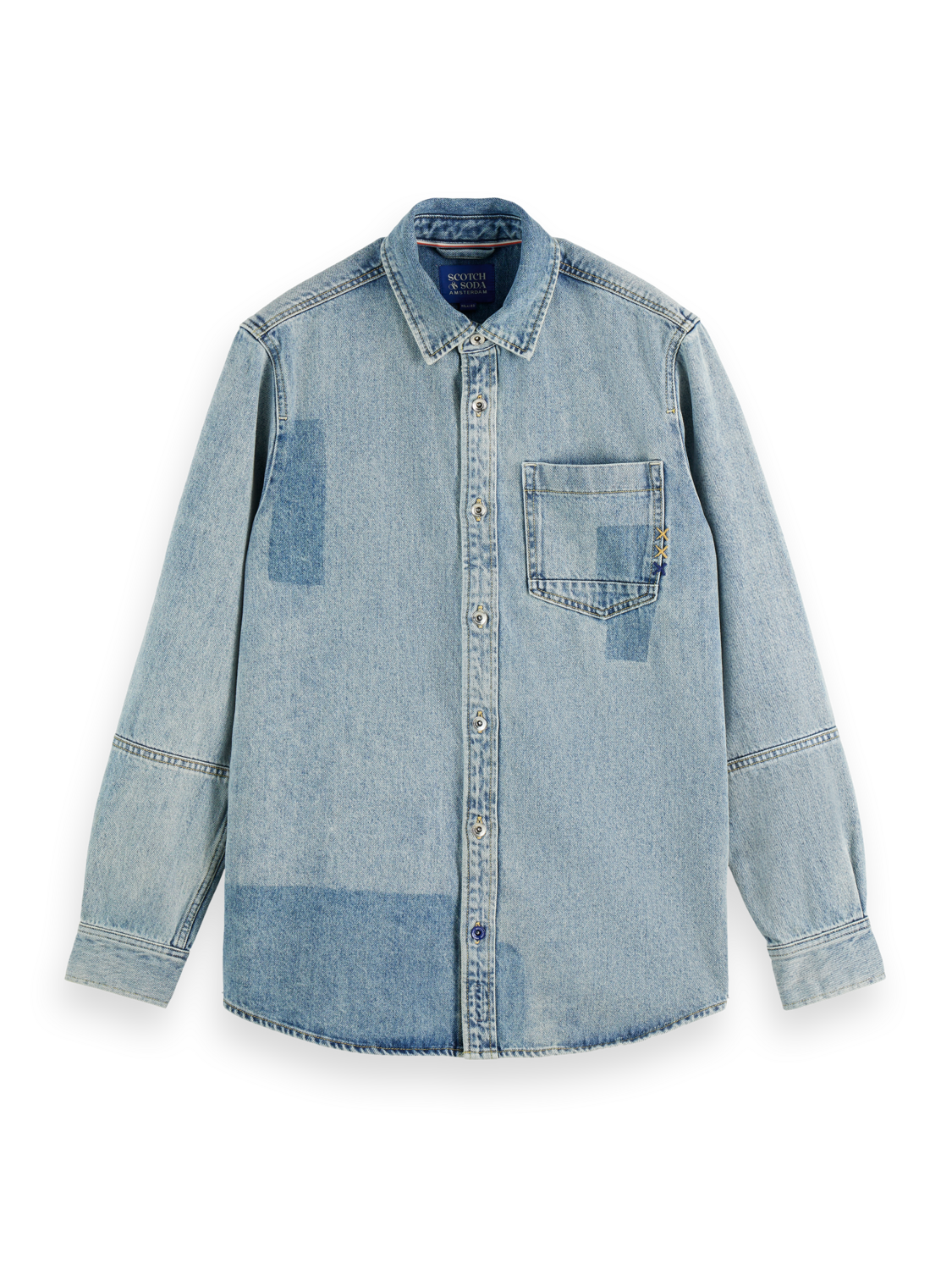 Denim overshirt