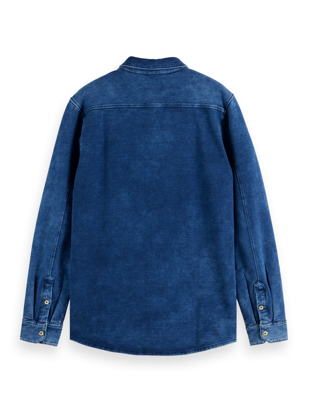 Chic indigo jersey shirt