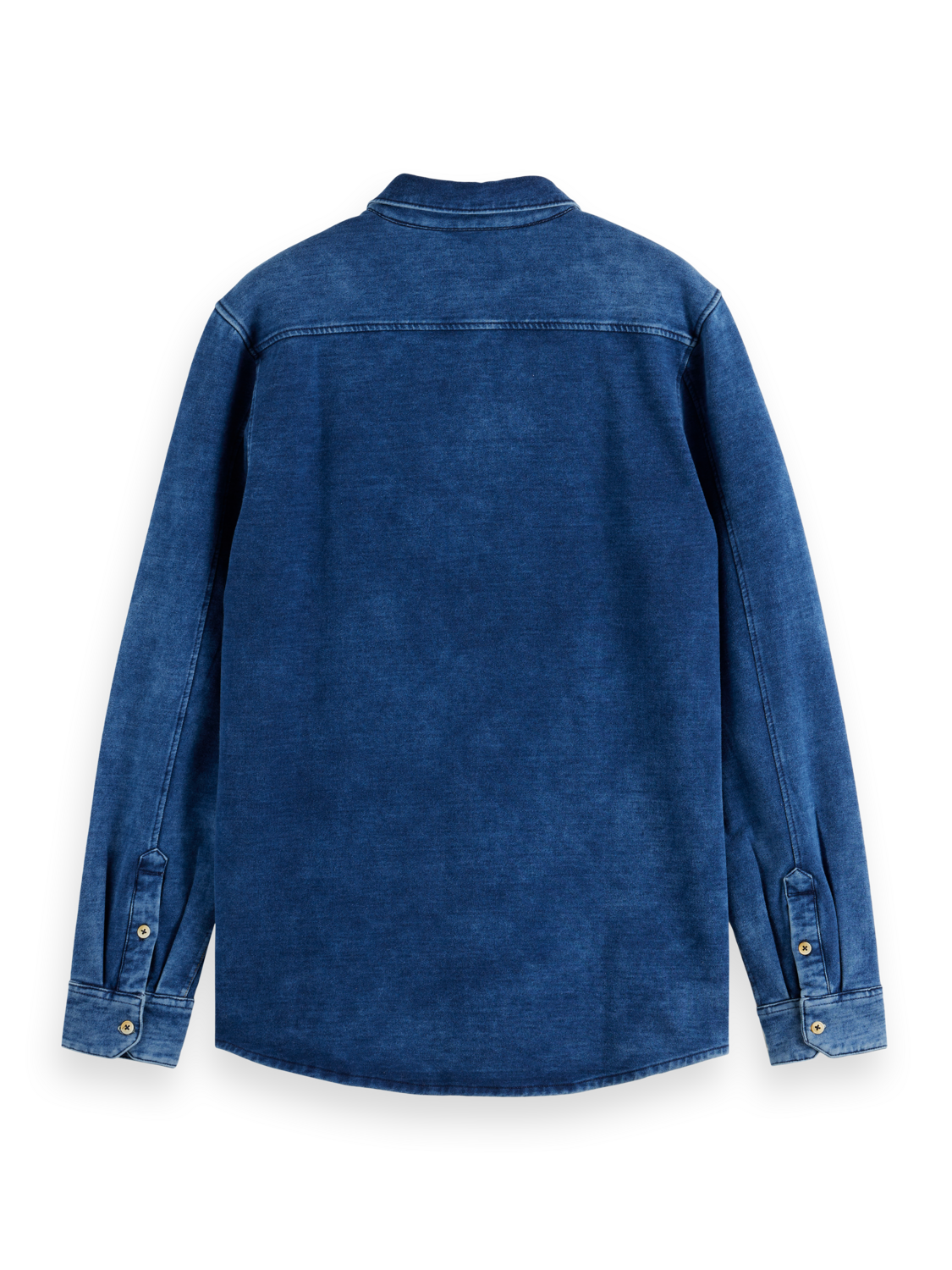 Chic indigo jersey shirt