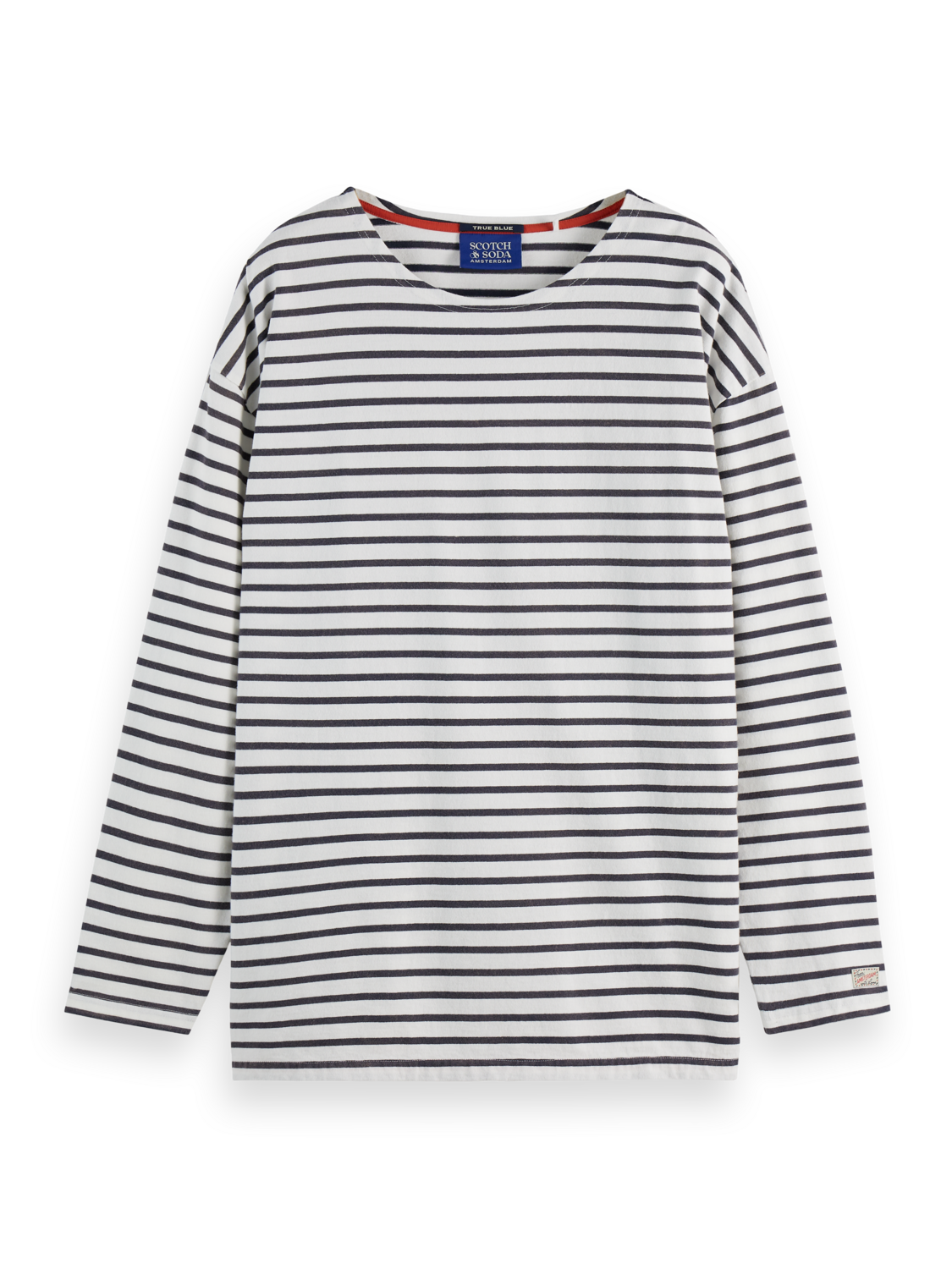 long sleeve breton top