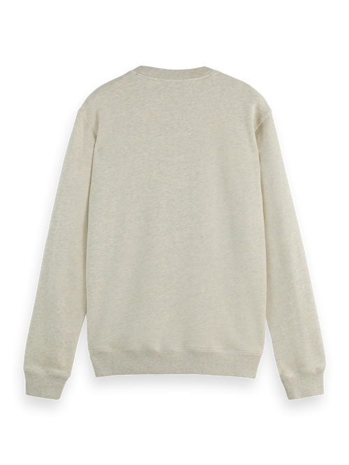 Denim washed artwork sweatshirt