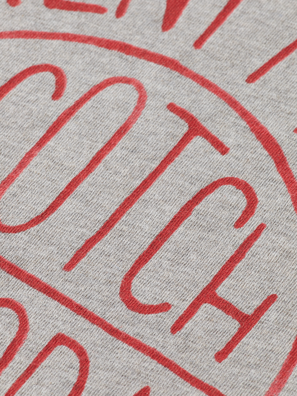 Denim artwork t-shirt