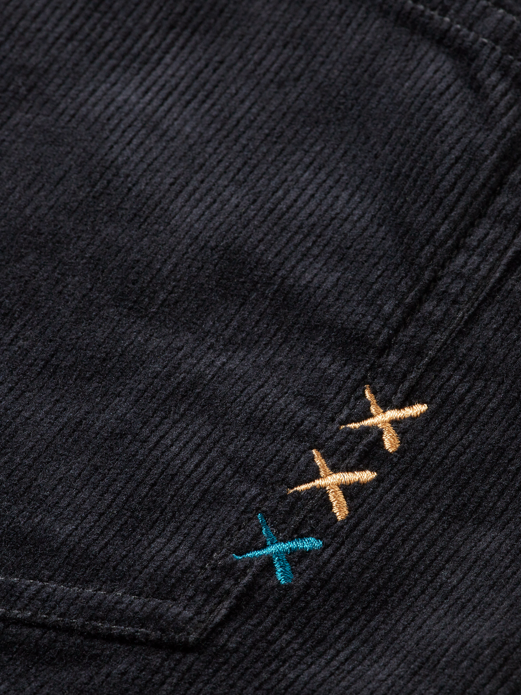 The Zee straight corduroy denim