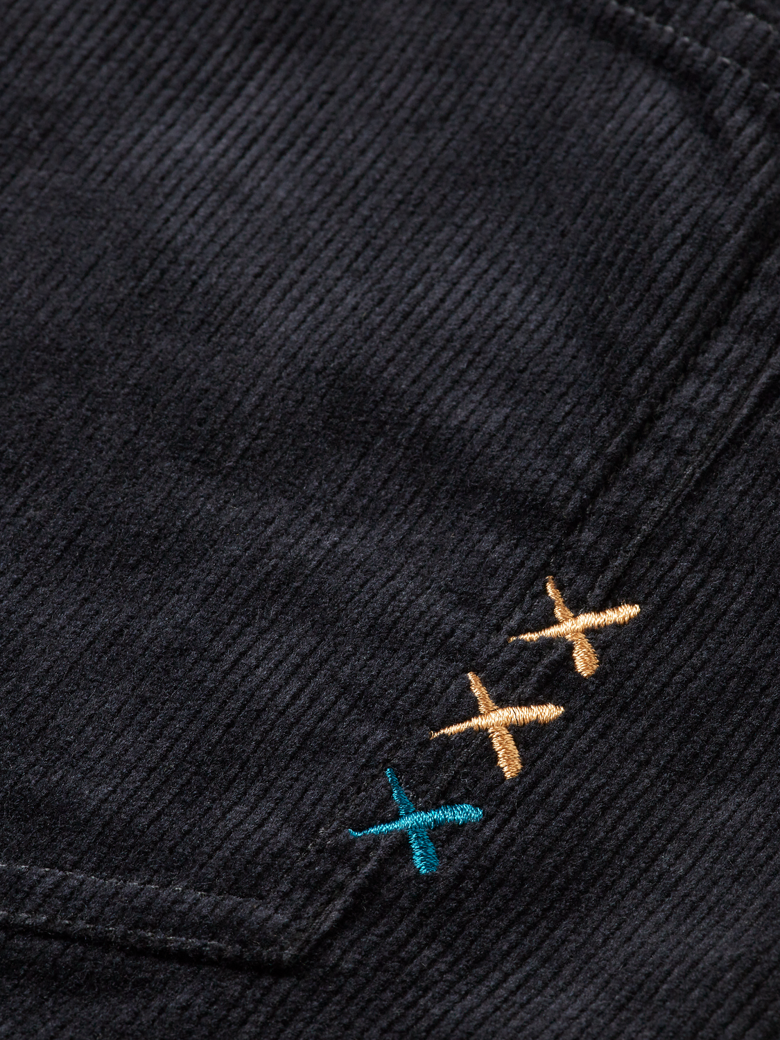 The Zee straight corduroy denim