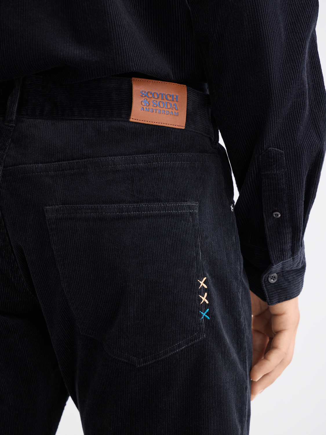 The Zee straight corduroy denim
