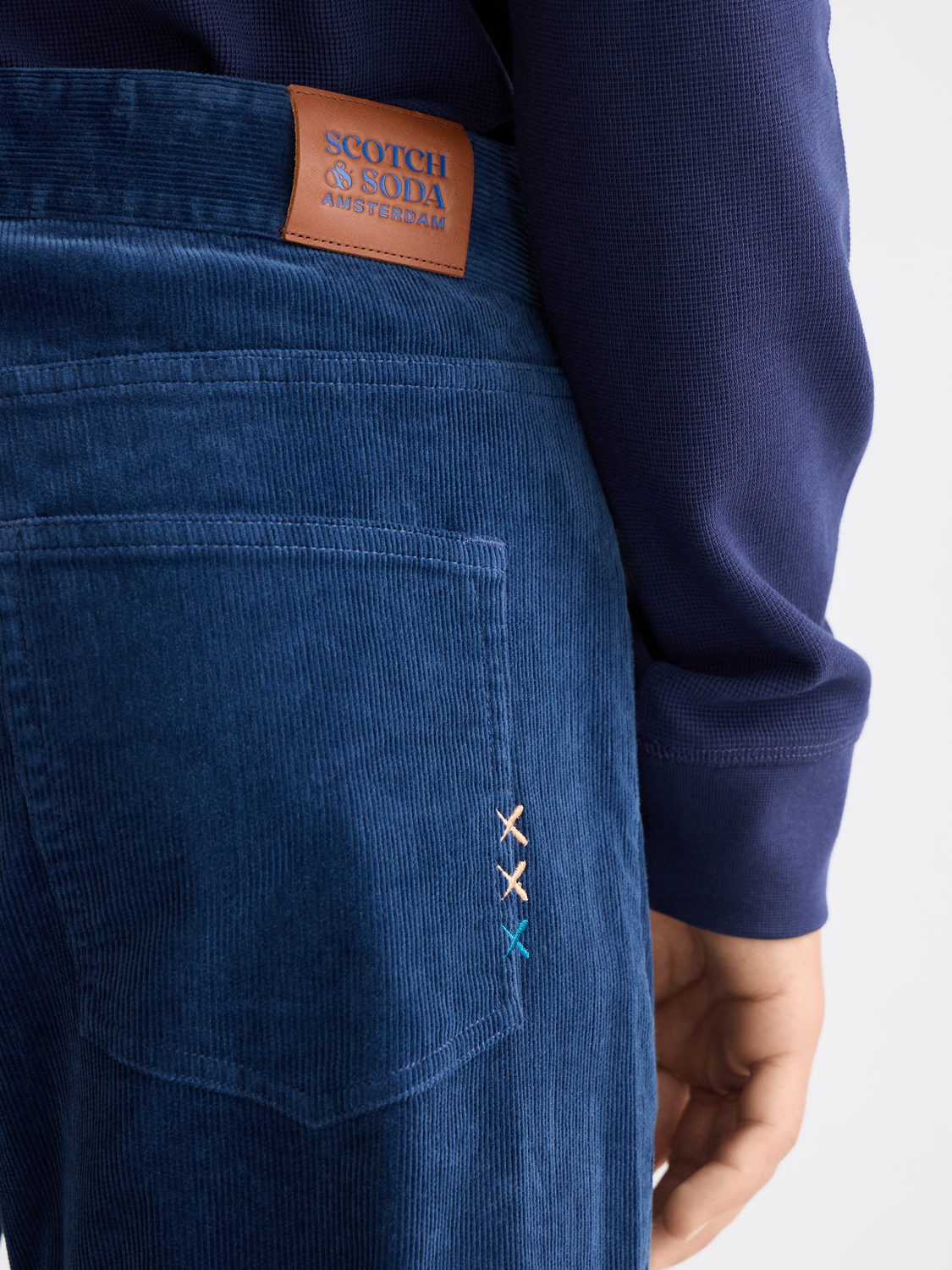 The Zee straight corduroy denim