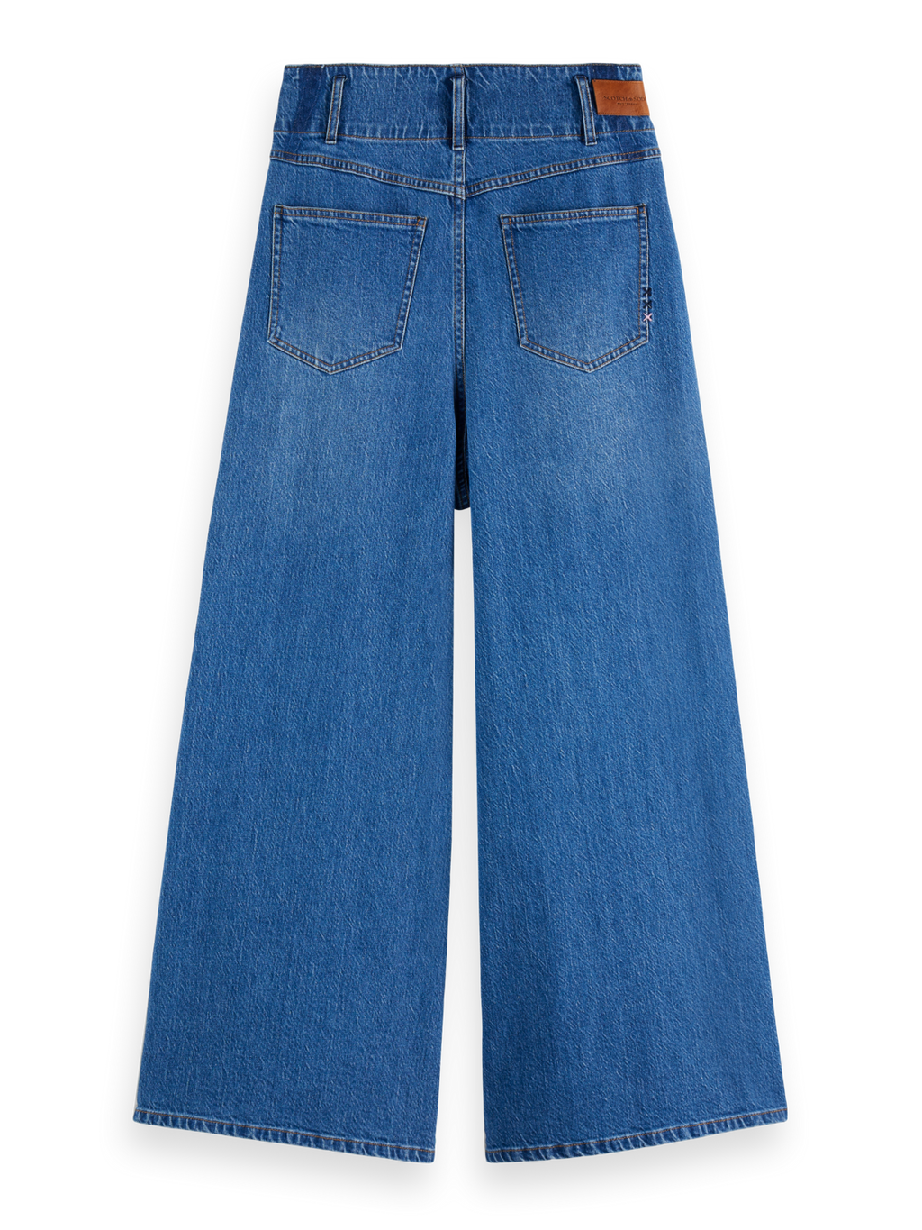 The Wave wide leg denim