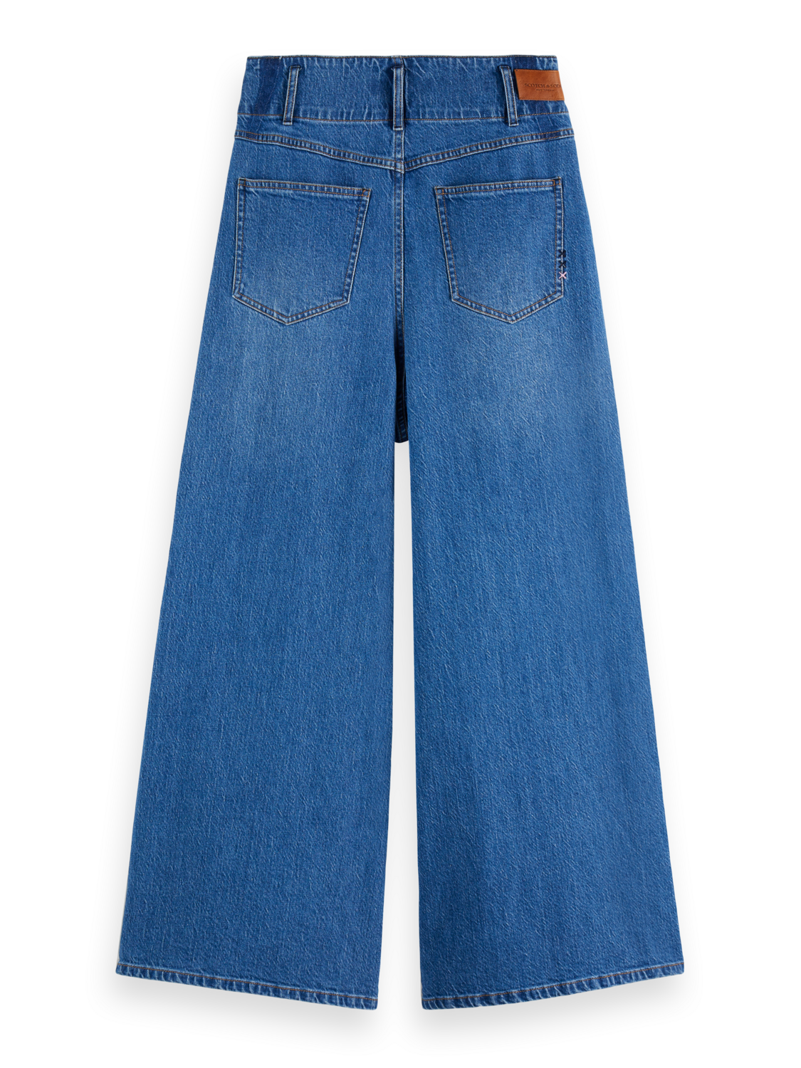 The Wave wide leg denim