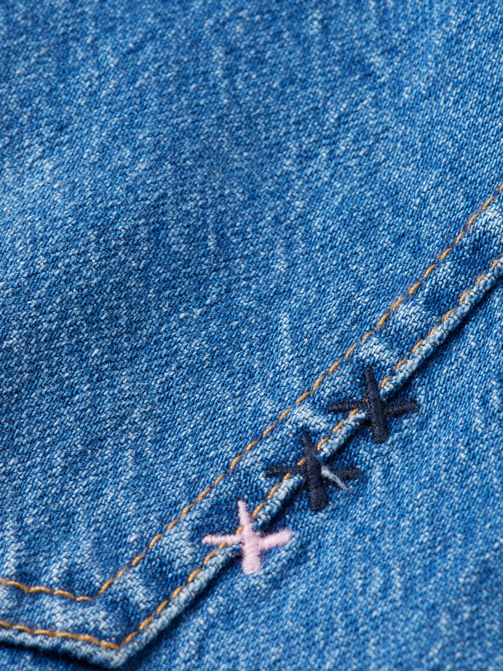 The Wave wide leg denim