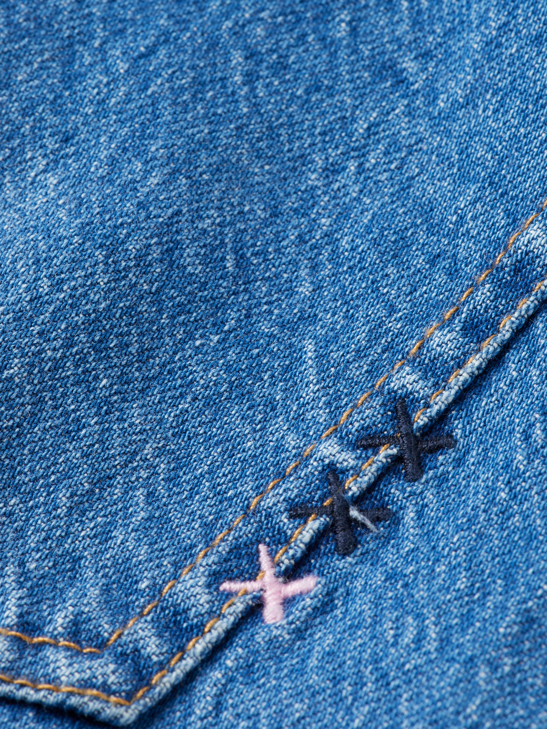 The Wave wide leg denim