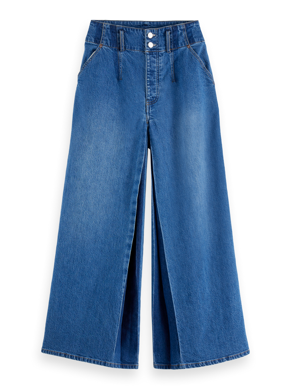 The Wave wide leg denim