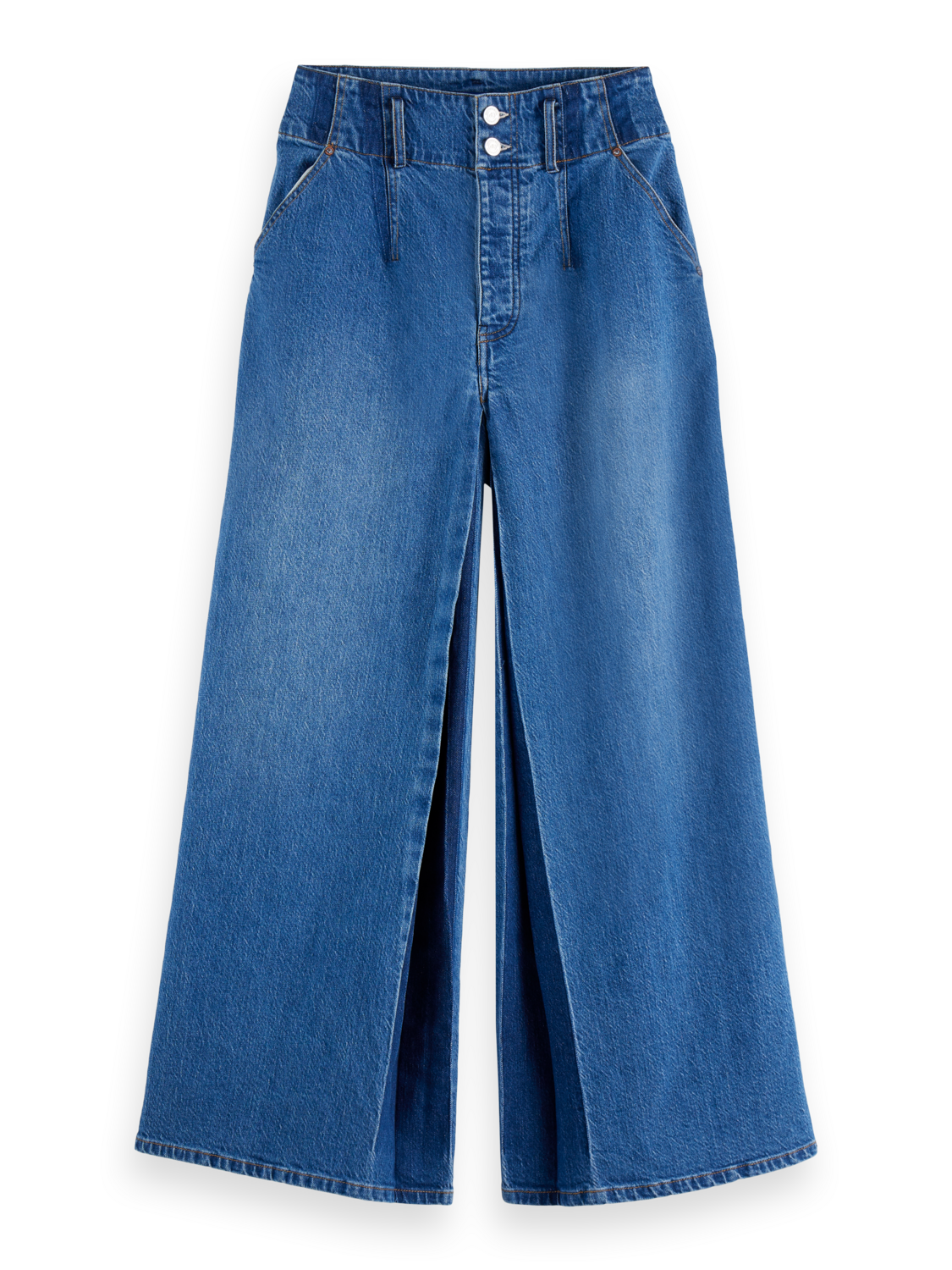 The Wave wide leg denim