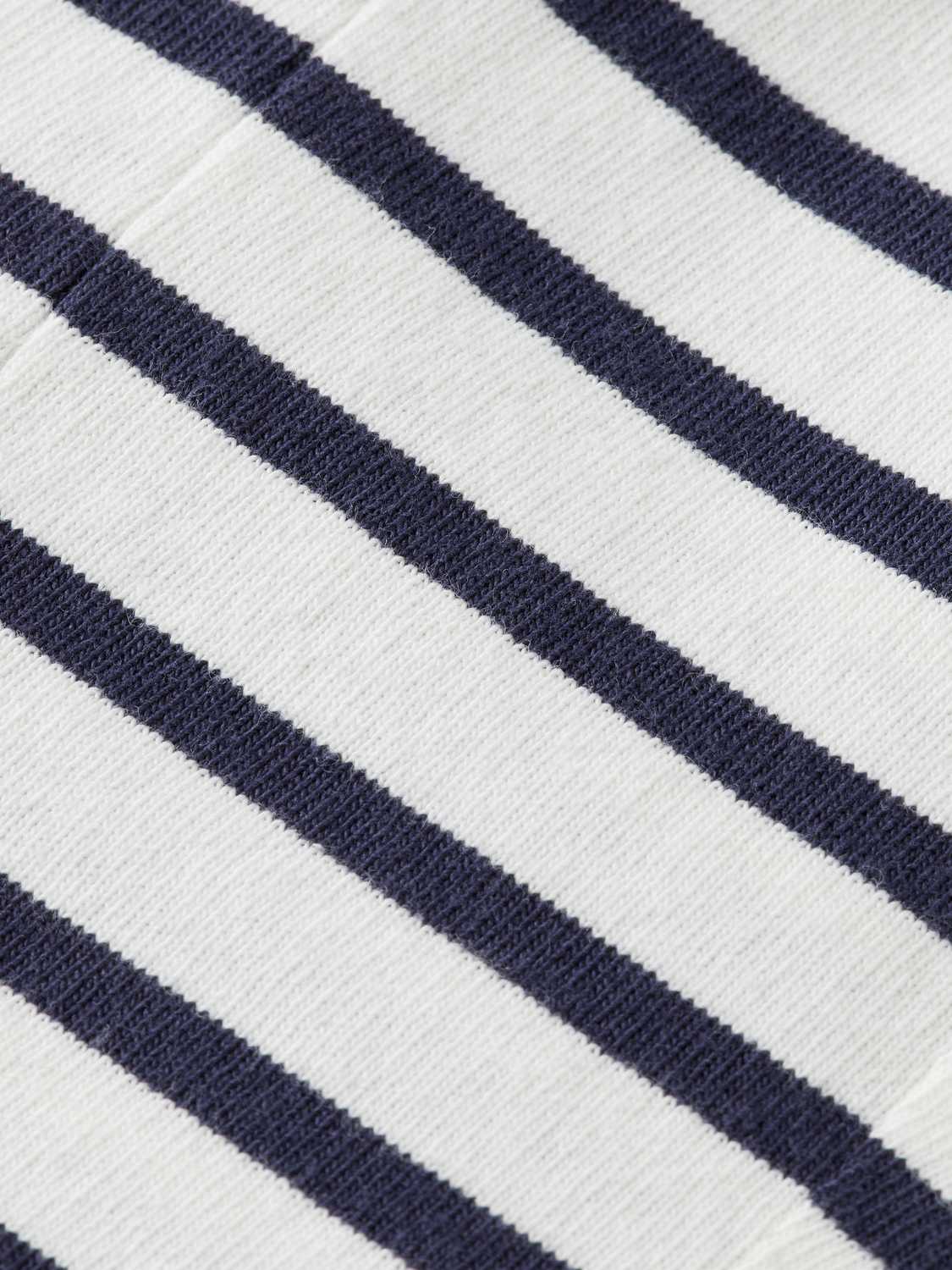 Washed striped breton top