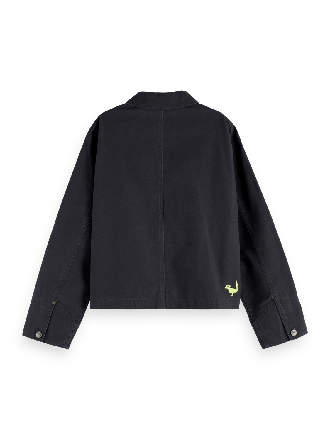 Washed workwear jacket