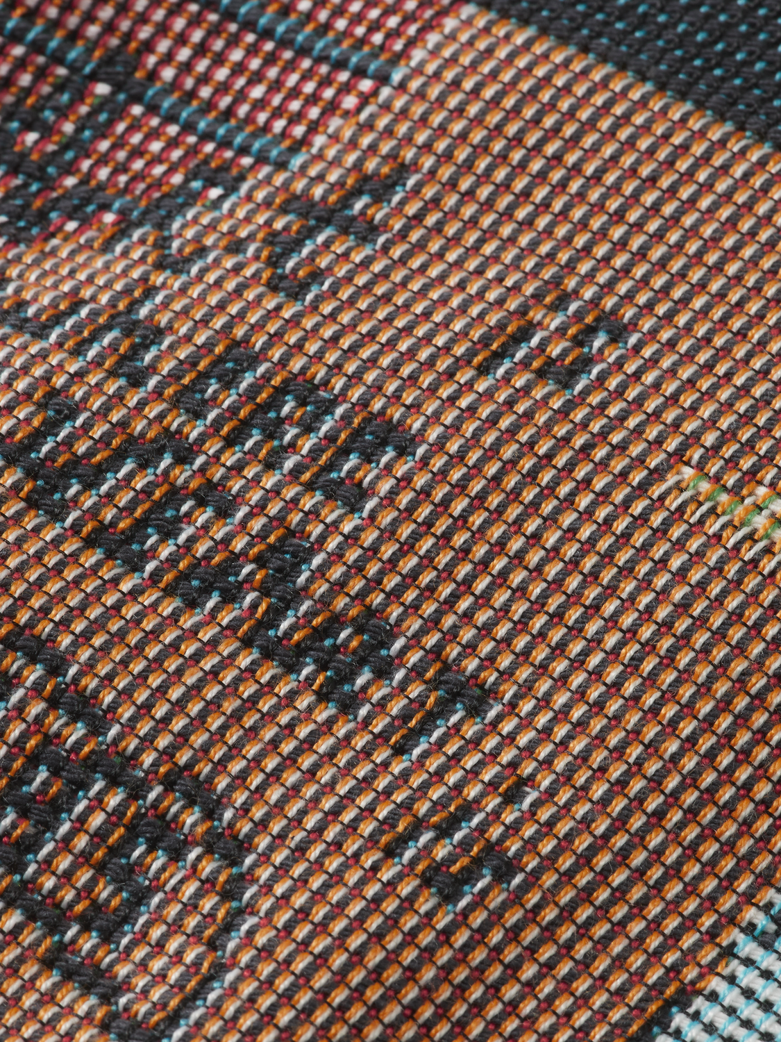 Collage jacquard jacket