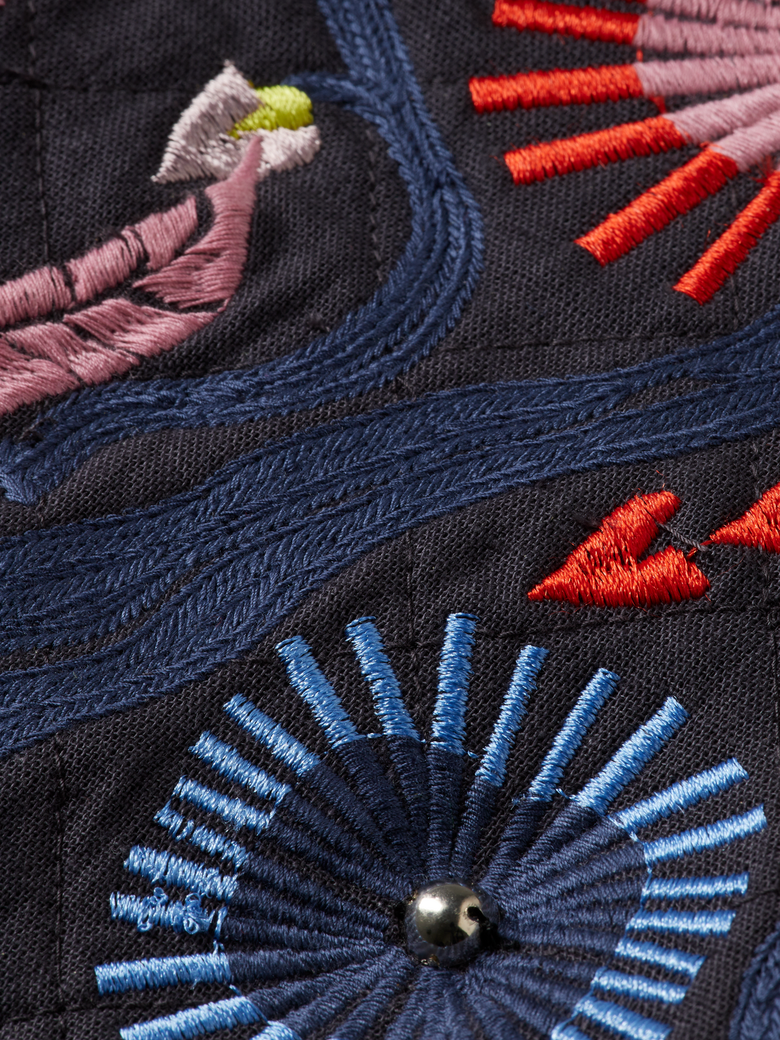 Embroidered gilet
