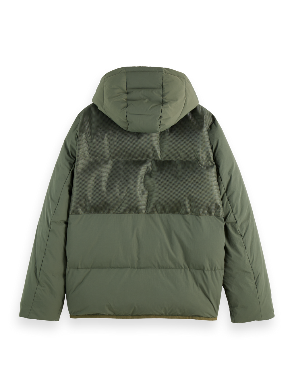 Hooded puffer jacket