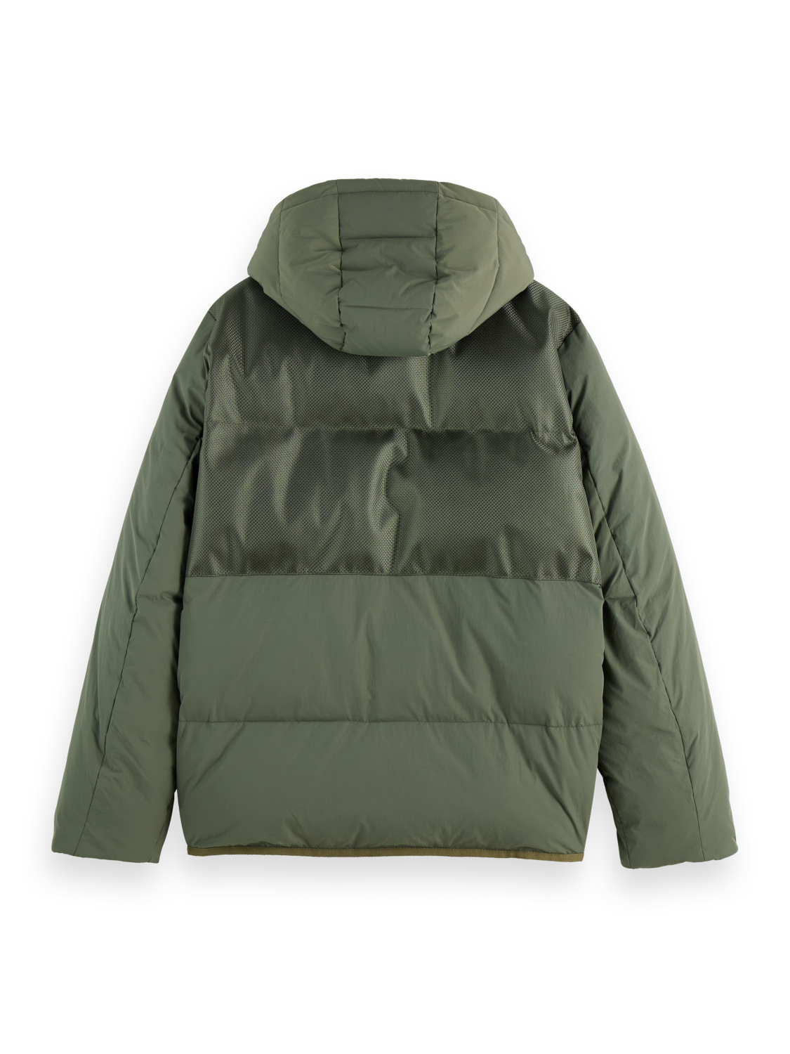 Hooded puffer jacket