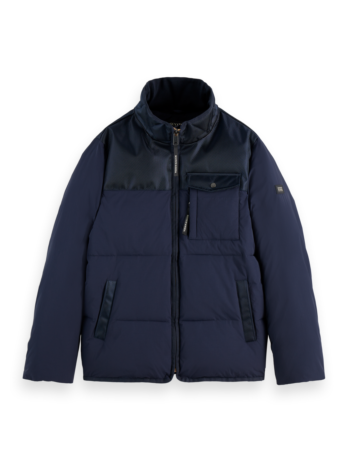 Hooded puffer jacket