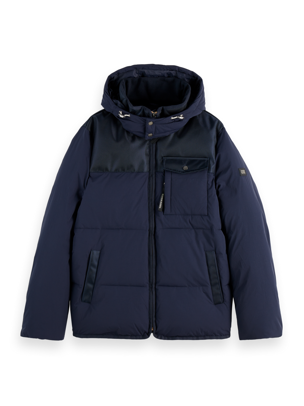 Hooded puffer jacket