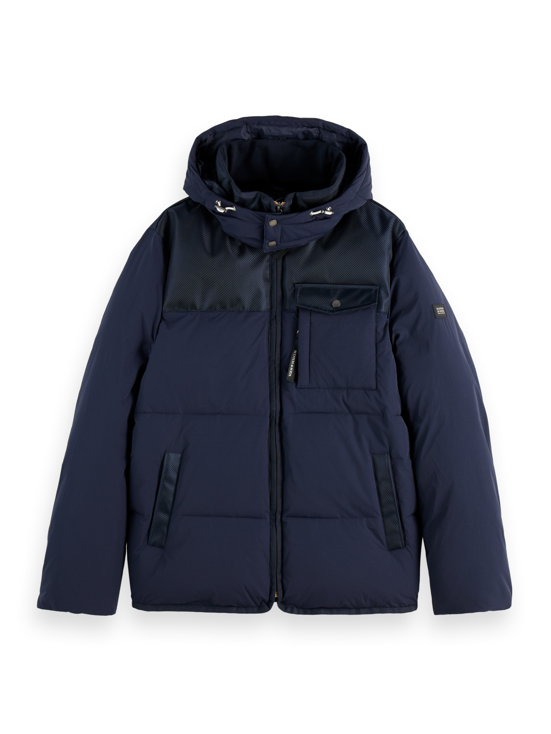 Hooded puffer jacket