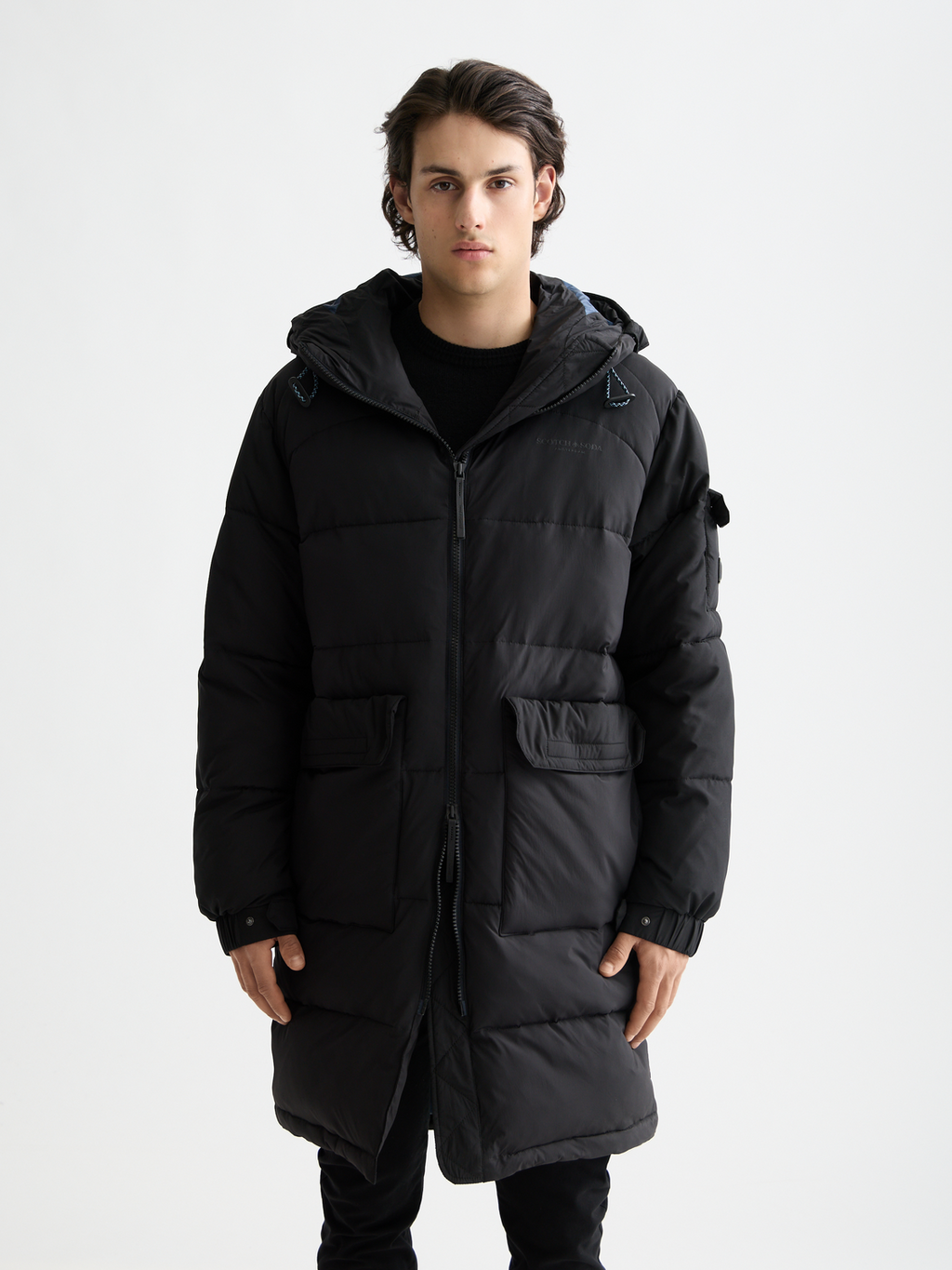 Long puffer jacket