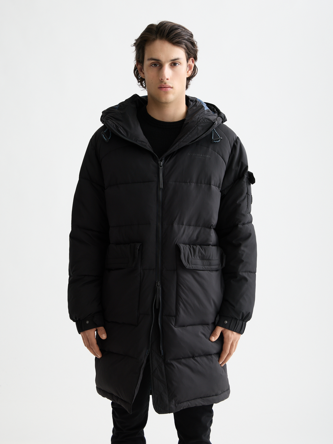 Long puffer jacket