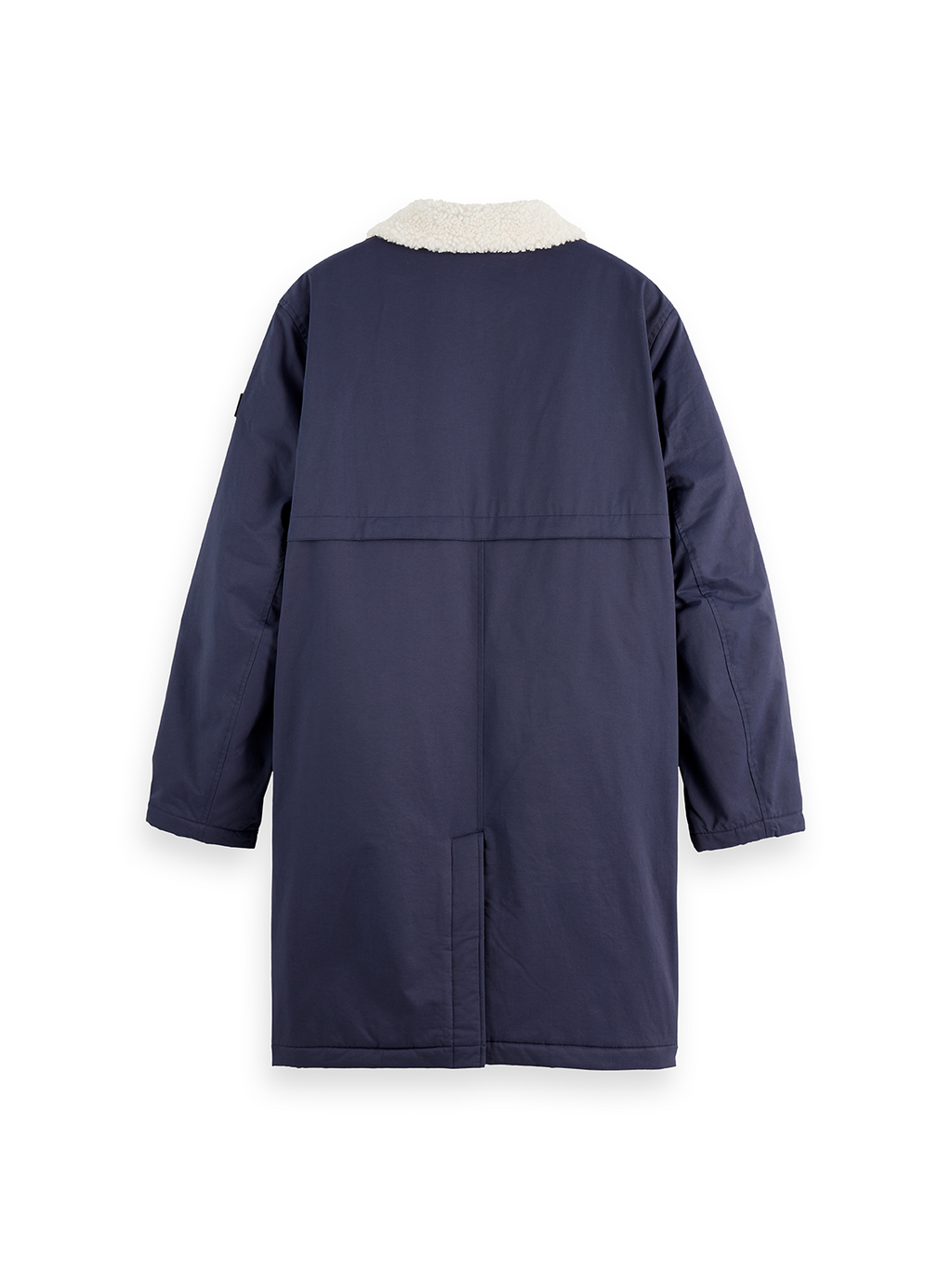 Teddy collar coat
