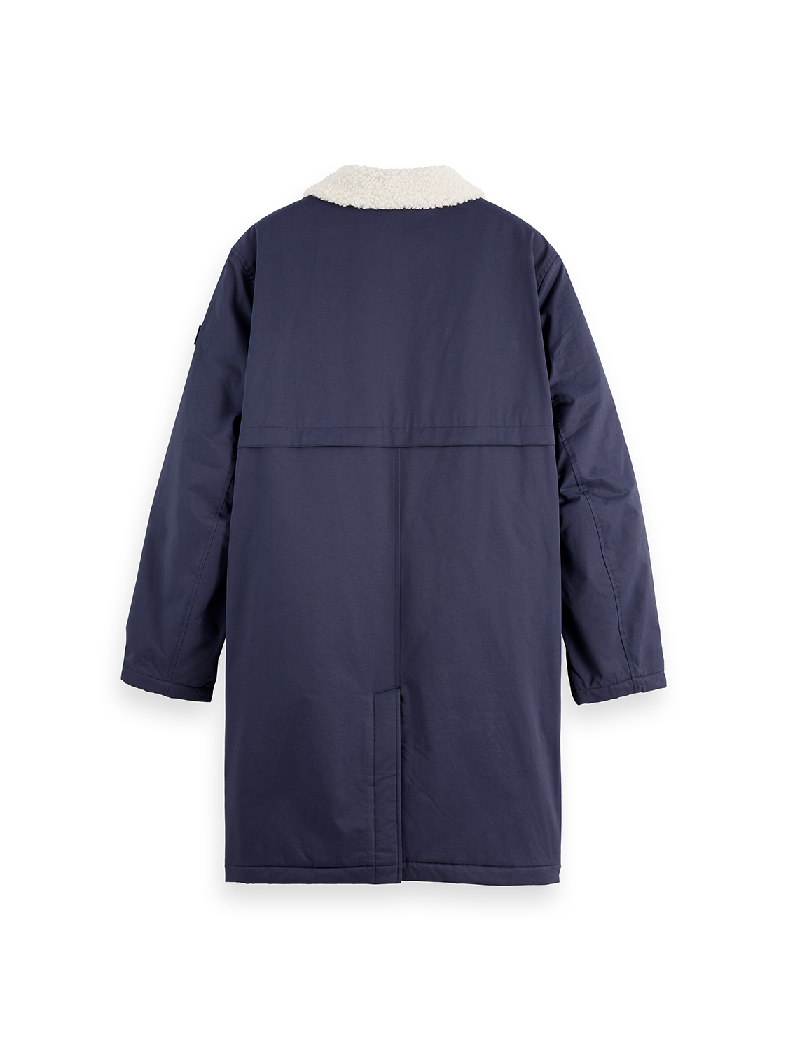 Teddy collar coat
