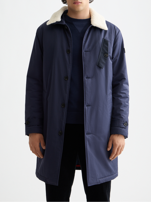 Teddy collar coat – Scotch & Soda Amsterdam