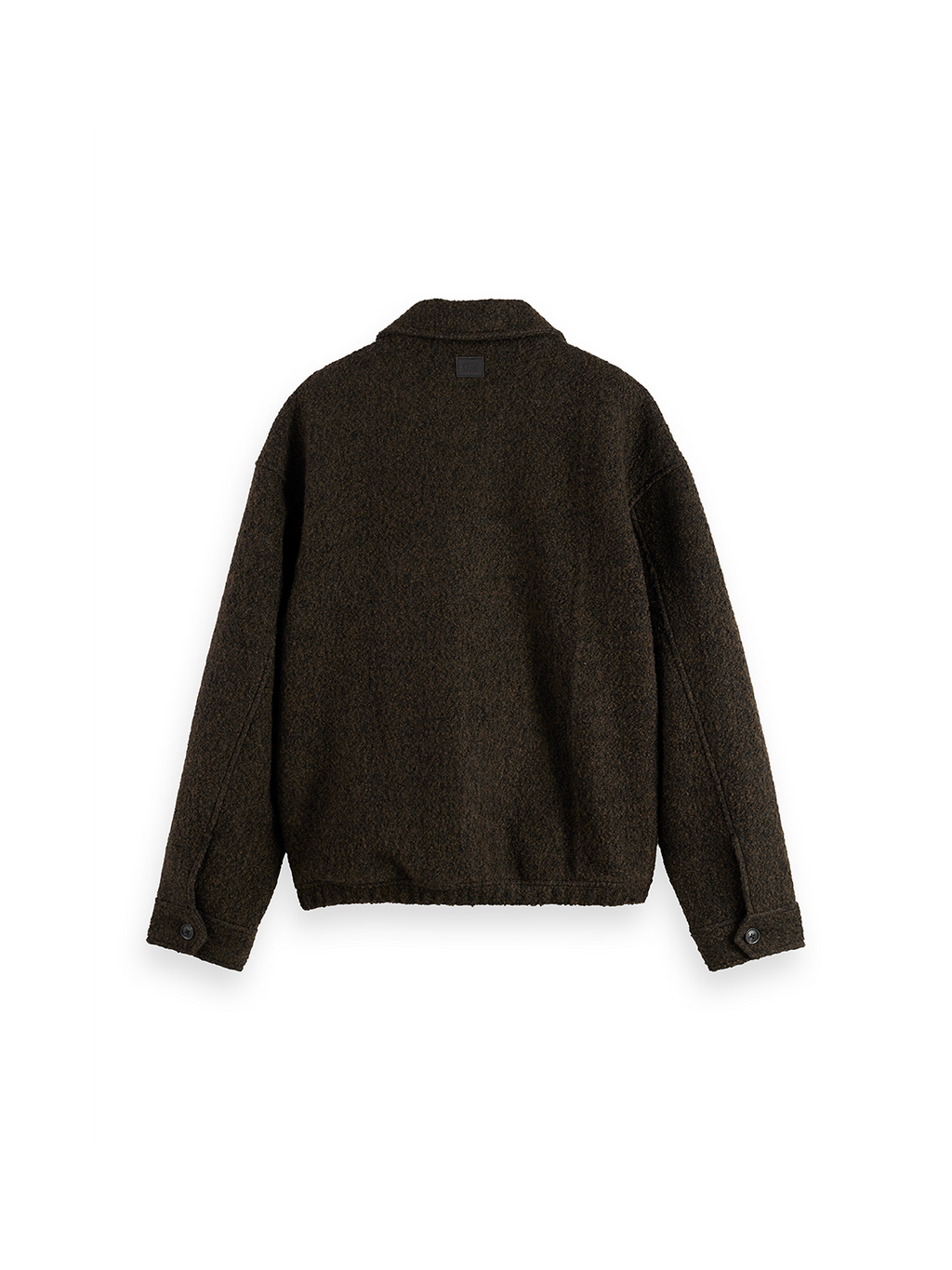 Short wool coat