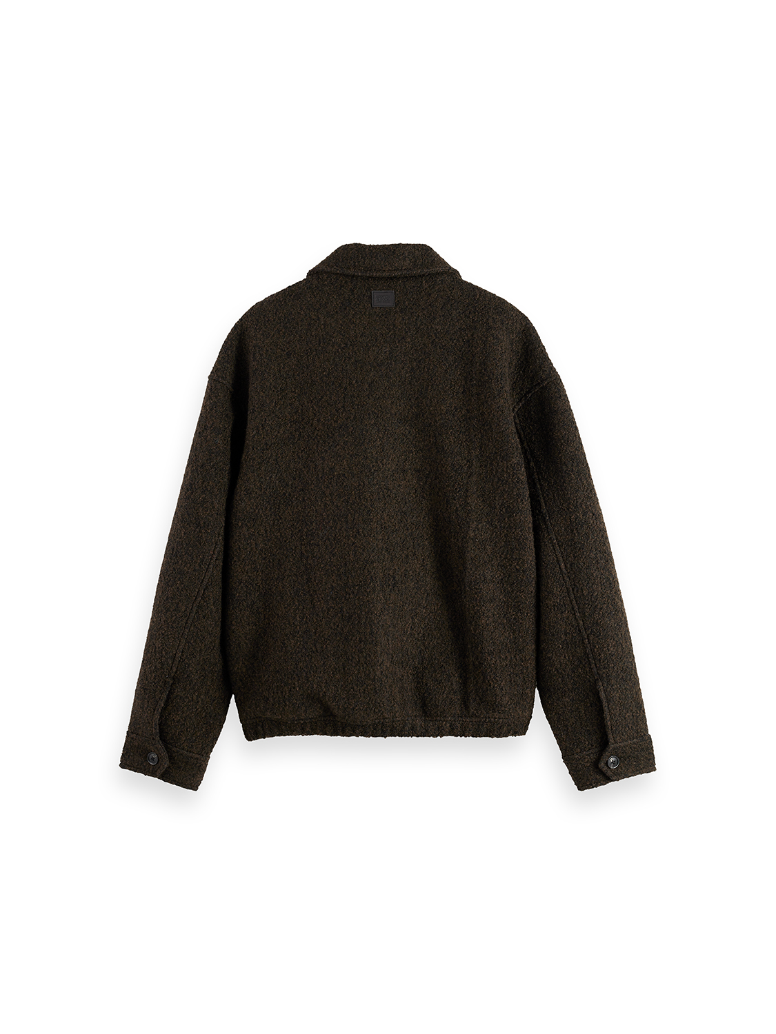 Short wool coat