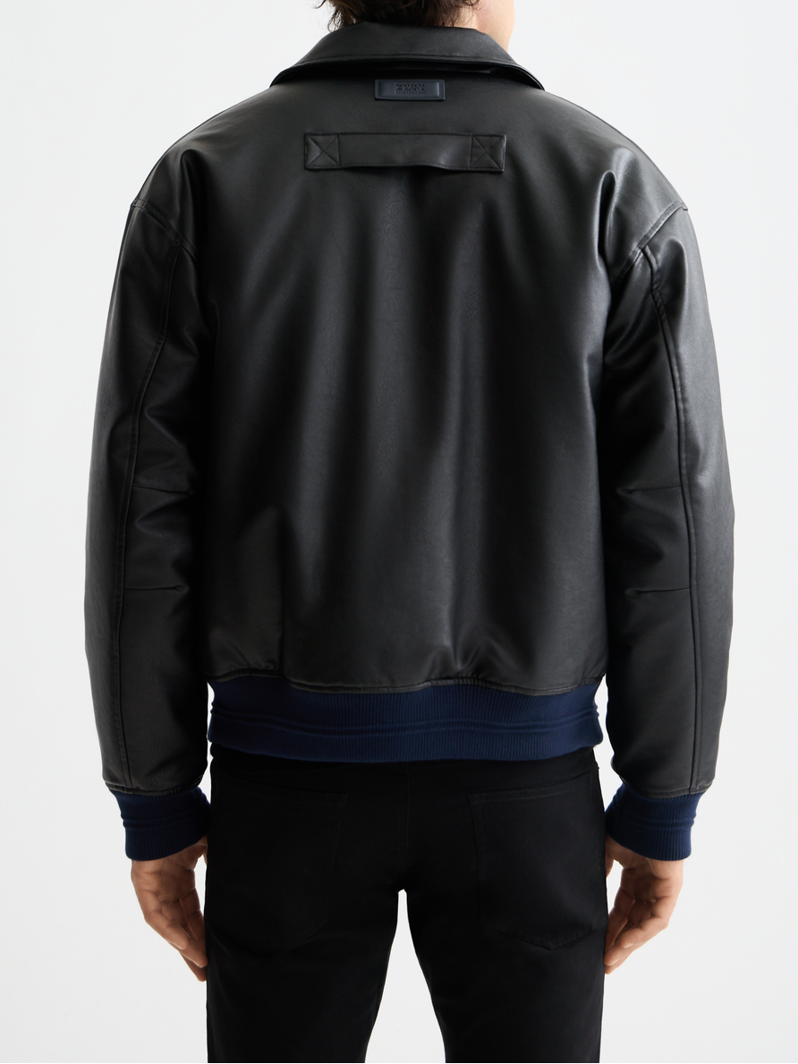 Vegan leather puffer – Scotch & Soda Amsterdam