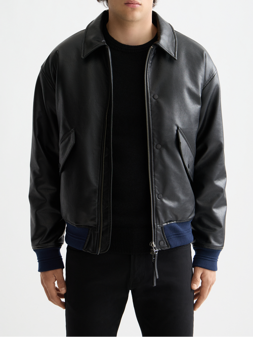 Vegan leather puffer – Scotch & Soda Amsterdam