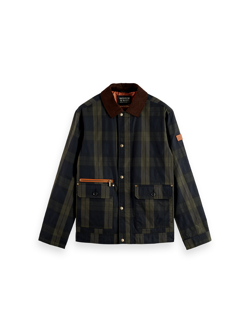 Wax cotton jacket