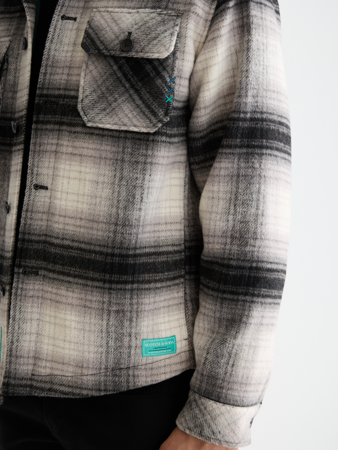 Check overshirt