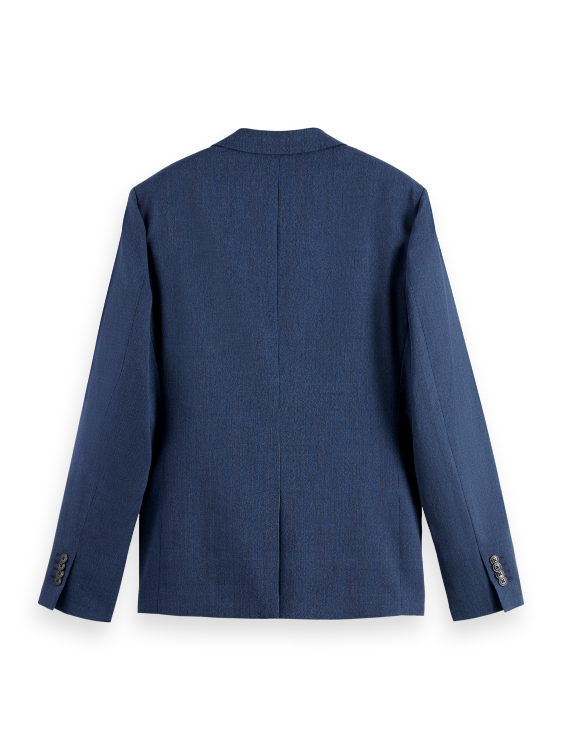 Yarn-dyed notch lapel regular blazer
