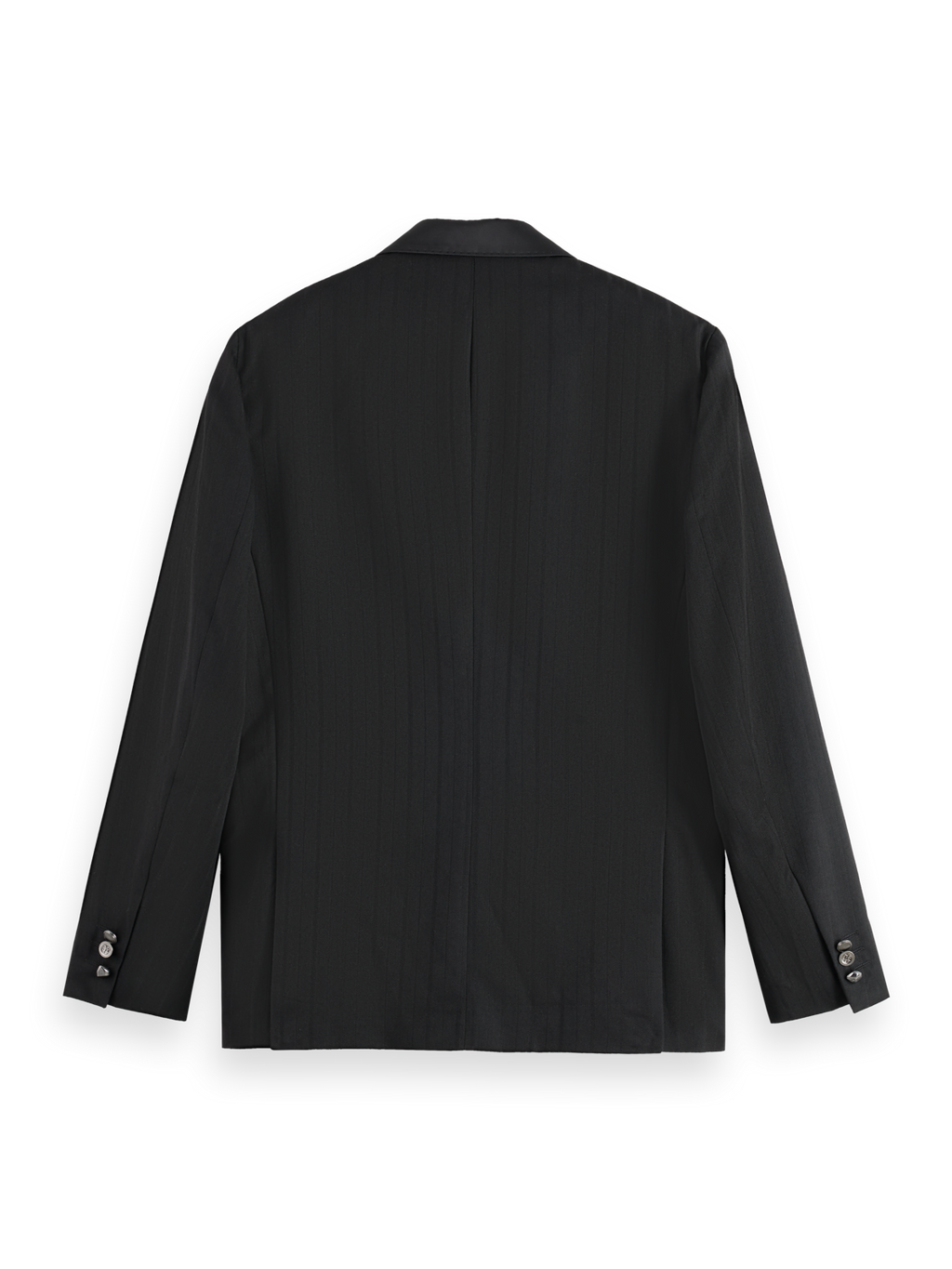 Festive double-breasted structured stripe relaxed fit blazer