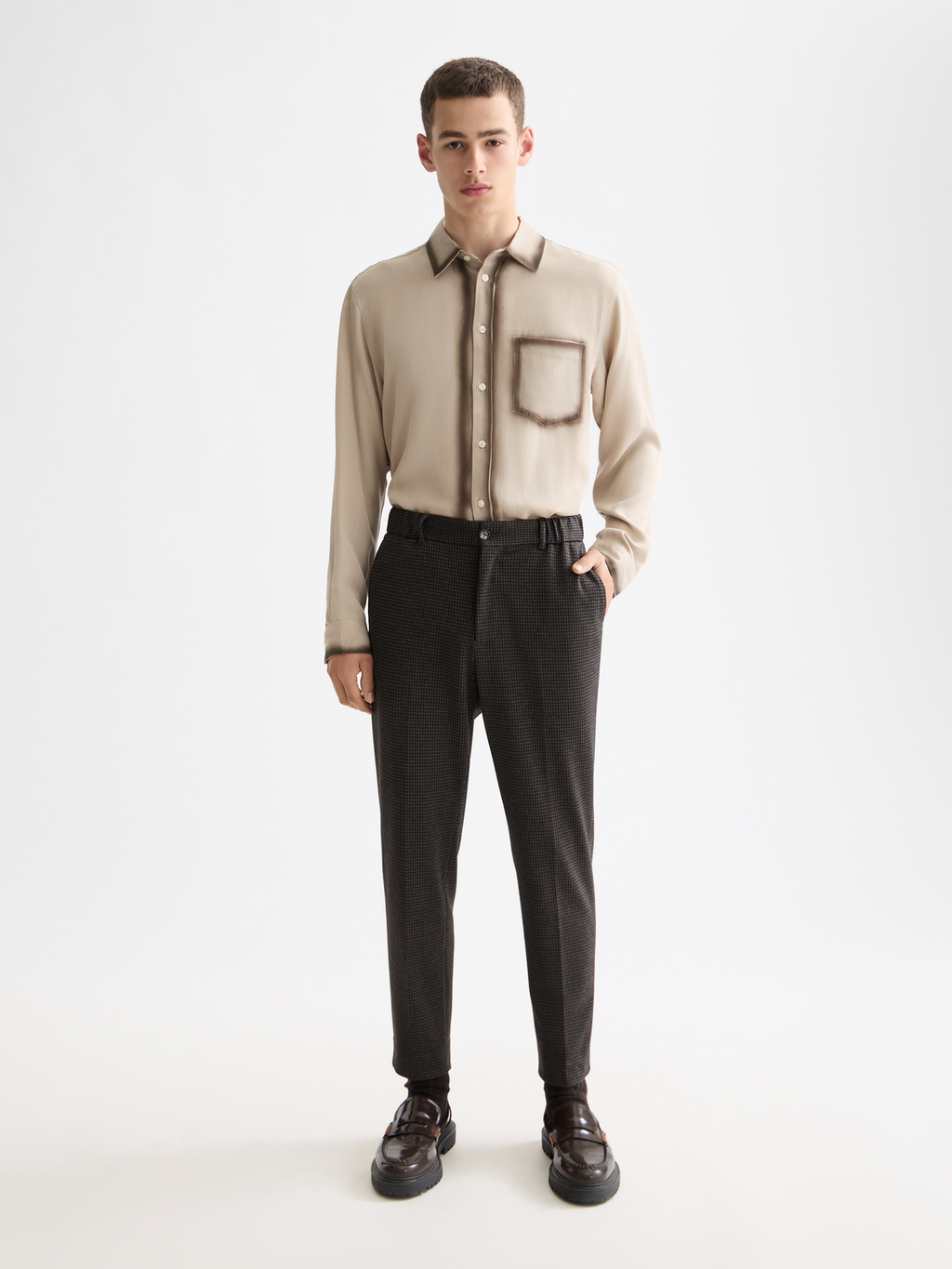 Finch Tailored jersey regular tapered jogger