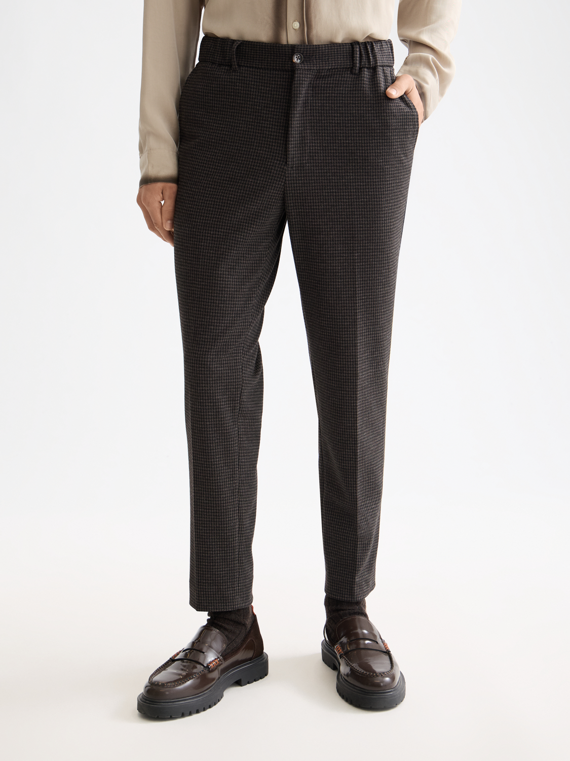 Finch Tailored jersey regular tapered jogger